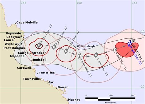 Cyclone Jasper swings towards Queensland coast