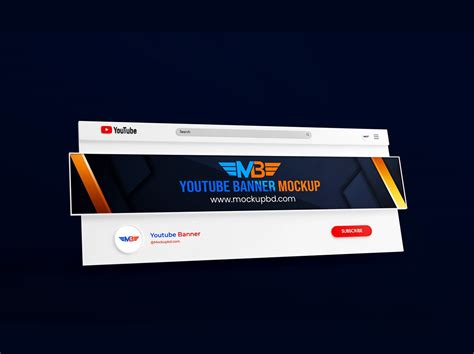 Youtube Channel Mockup PSD on Behance