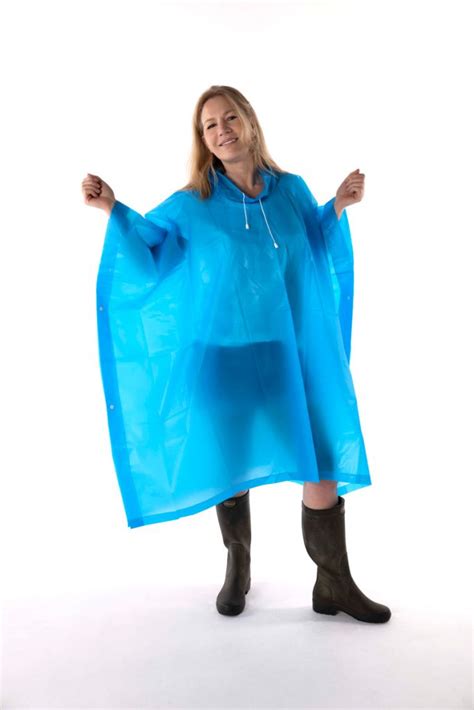 PEVA Reusable Rain Poncho - Paddimac Rainwear