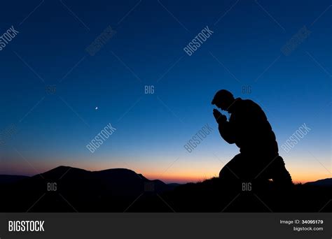 Man Praying Image & Photo (Free Trial) | Bigstock