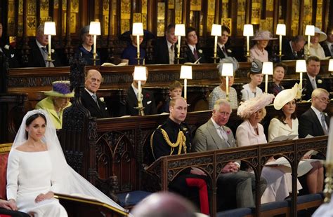 Inside the Chapel from Prince Harry and Meghan Markle's Royal Wedding ...