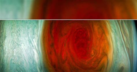 NASA releases first images of raging storm in Jupiter