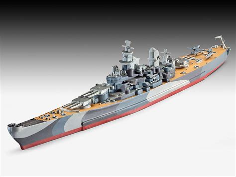 Revell Battleship U.S.S. Missouri WWII Ship Plastic Model Kit – TopToy