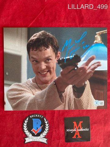 LILLARD_499 - 8x10 Photo Autographed By Matthew Lillard – Mintych Authentics