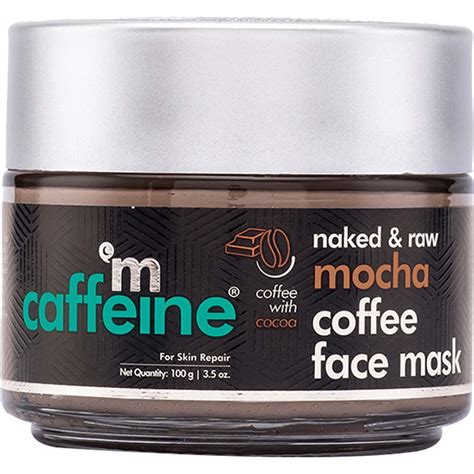 Buy Mcaffeine Mocha Coffee Face Mask For Skin Repair & Sebum Control With Cocoa, Bentonite ...