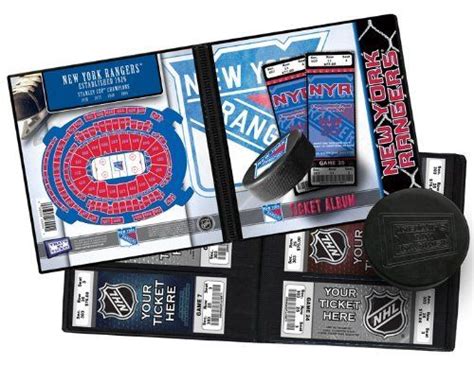 New York Rangers NHL Ticket Album by That's My Ticket. $4.99. Your New ...