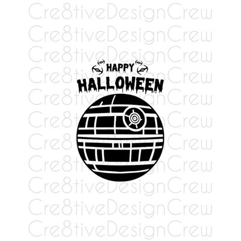 Death Star SVG, Star Warss SVG, Halloween, Cricut, Silhouett - Inspire Uplift