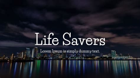 Life Savers Font Family : Download Free for Desktop & Webfont