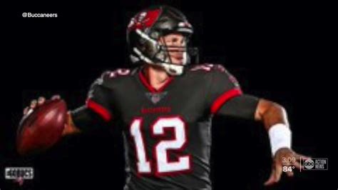 Bucs release photos of Tom Brady in team jersey for the first time