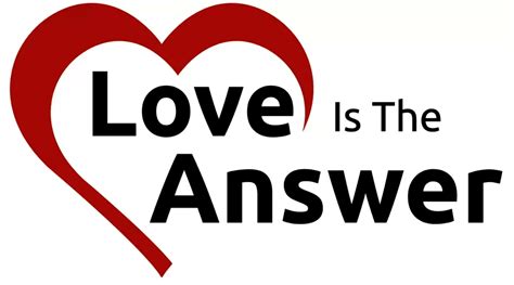 Love Is The Answer