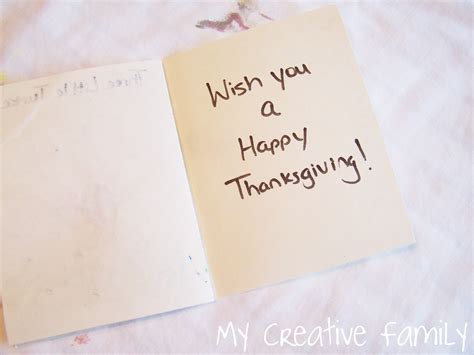 Hand Print Turkey Cards - Creative Family Fun