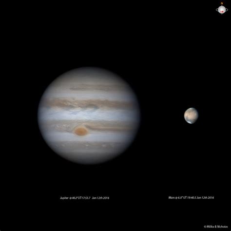 ...interesting apparent size comparison Jupiter & Mars... - Major & Minor Planetary Imaging ...