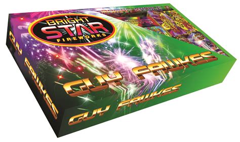 Guy Fawkes Firework Selection Box - Starburst Fireworks Ltd - Fireworks ...