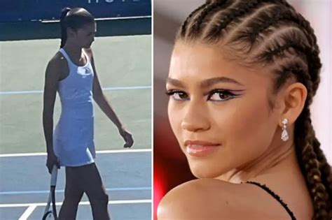 Emmy winner Zendaya plays tennis in upcoming Challengers movie