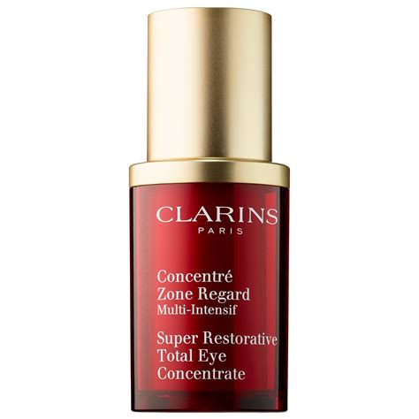 Clarins’ Super Restorative Total Eye Concentrate | Eye cream for dark circles, Best eye cream ...