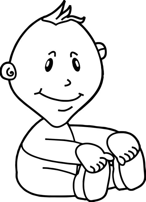 Download 73+ Baby Boy Coloring Pages PNG PDF File