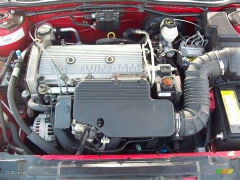 2000 Chevrolet Cavalier Z24 Convertible 2.4 Liter DOHC 16-Valve 4 ...