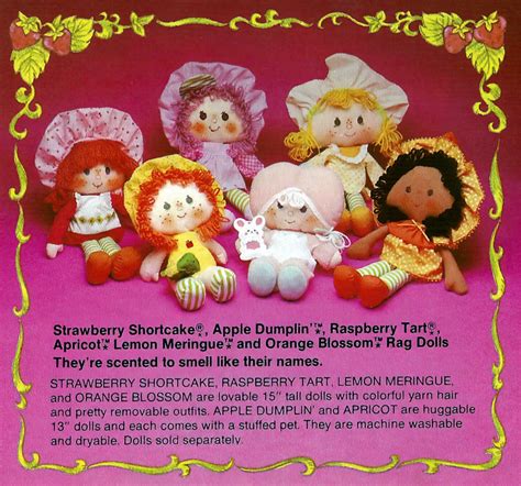 Vintage Strawberry Shortcake: Fans of the '80s cartoon character could have pink & cute branded ...