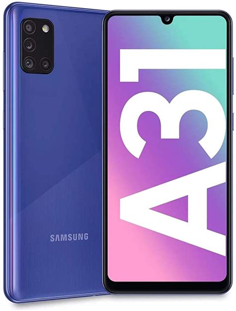 Samsung Galaxy A31 A315G 128GB Dual SIM GSM Unlocked Android Smartphone (International Variant ...