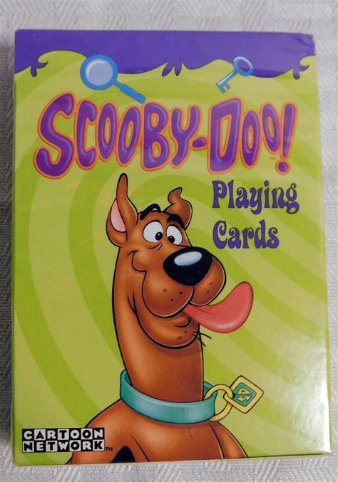 Bicycle Playing Cards Scooby Doo. Sealed New Old Stock Poker Size US ...