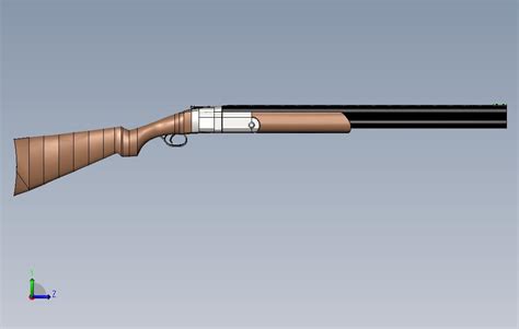 霰弹枪_4_SOLIDWORKS 2011_模型图纸免费下载 – 懒石网