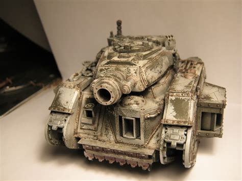 Warhammer 40k Winter Themed Tank Company