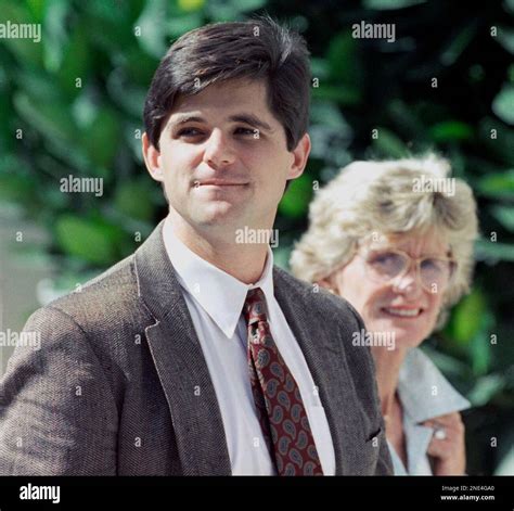 William Kennedy Smith and his mother, Jean Kennedy Smith, smile at ...