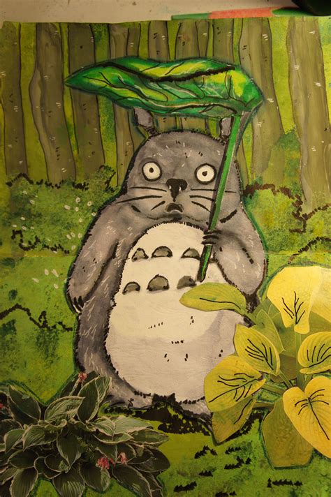 this is totoro | Art, Painting, Totoro