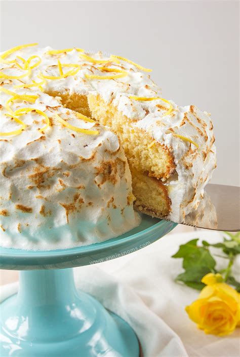 Lemon Meringue Cake - Annie's Noms