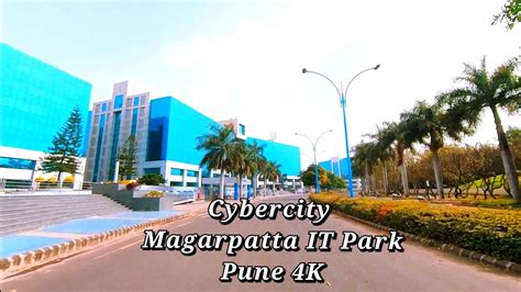 Driving Tour of Cybercity Magarpatta IT Park Pune 4K | India - YouTube