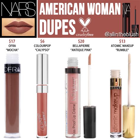 NARS American Woman Powermatte Lip Pigment Dupes - All In The Blush