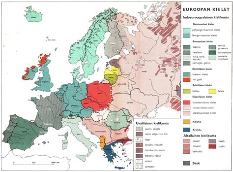 European Languages - Finnish Map from 1961 : MapPorn