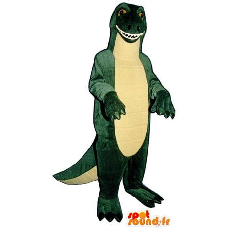 Purchase Godzilla mascot dinosaur, green and yellow - Godzilla Costume ...