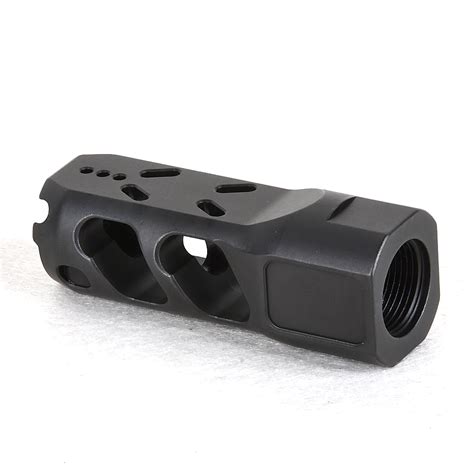 5/8X24 Thread Muzzle Brake for .300 .308 7.62 Low Concussion Precision Steel