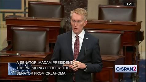 U.S. Sen. James Lankford speaks about border security Dec. 21, 2022 ...