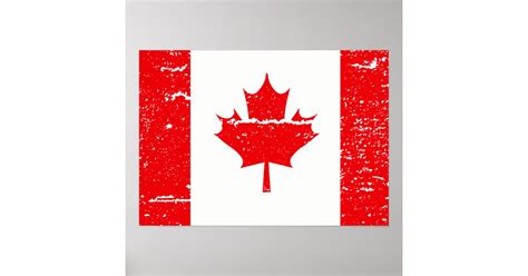 FLAG OF CANADA POSTER | Zazzle