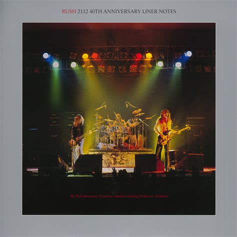 Rush: 2112 40th Anniversary Deluxe Edition - Album Artwork