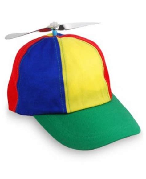 Multi-Colored Propeller Cap