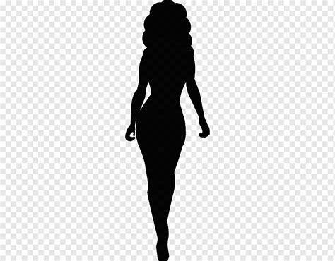 Woman Female Silhouette, woman, people, human, black png | PNGWing