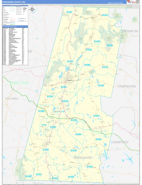 Maps of Berkshire County Massachusetts - marketmaps.com