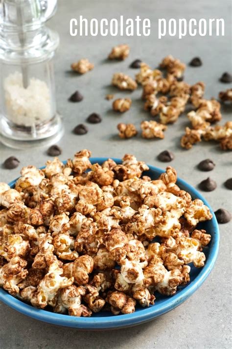 Easy Chocolate Popcorn Recipe - The Best Cheap Healthy Snack