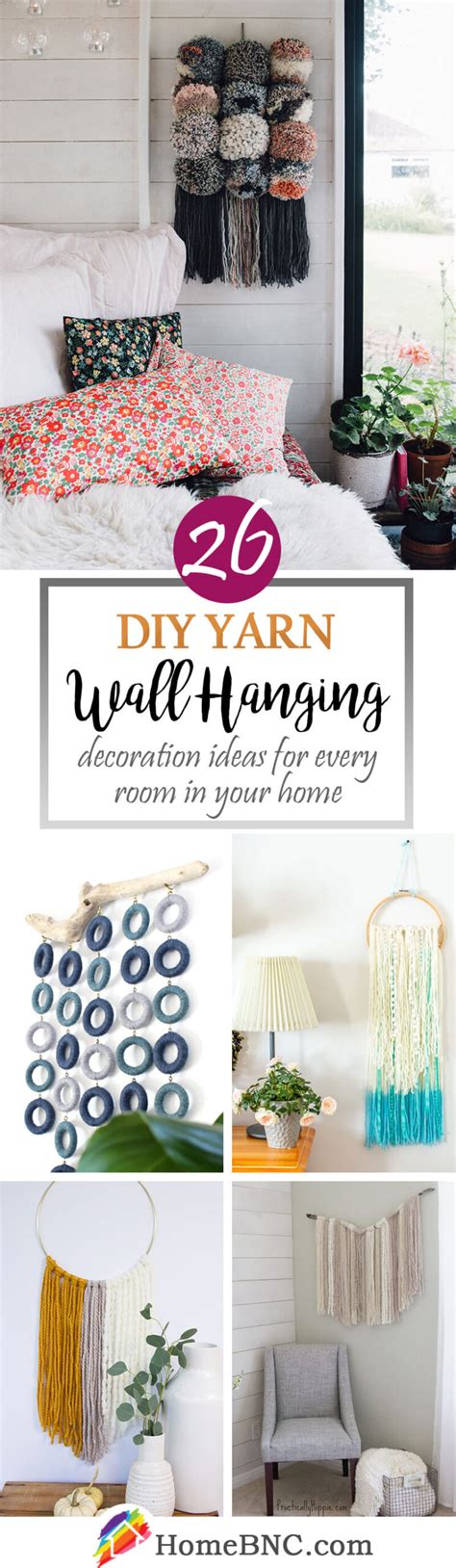 26 Best DIY Yarn Wall Hanging Ideas for a Welcoming Home in 2022