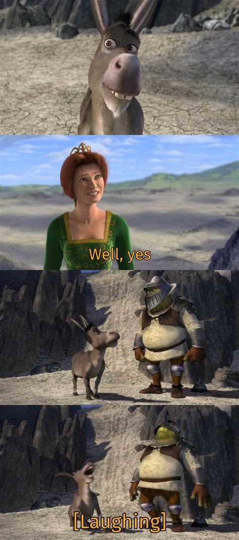 Shrek Fiona Donkey Meme