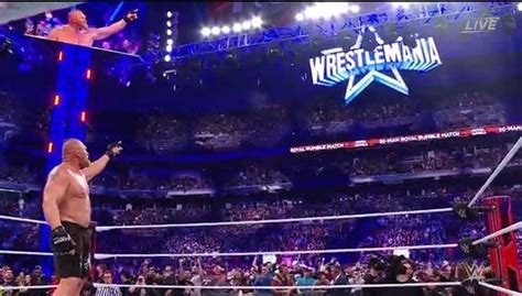 Brock Lesnar breaks Edge's Royal Rumble record