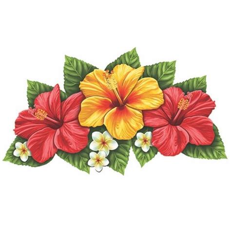 #Hawaiiantattoos | Flower drawing, Hawaiian flower tattoos, Flower painting