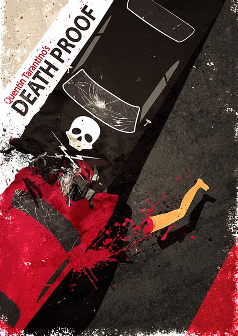 Death Proof Quentin Tarantino Movie Poster Digital Art by IamLoudness ...