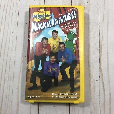 THE WIGGLES MAGICAL Adventure! A Wiggly Movie VHS Tape 2002 Yellow Clamshell $9.32 - PicClick CA