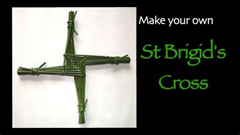 St Brigid's Cross video tutorial... | St brigid, Brigid's cross, St brigid cross