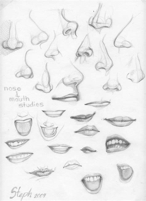 How To Draw Sketch Nose | Sketch Drawing Idea