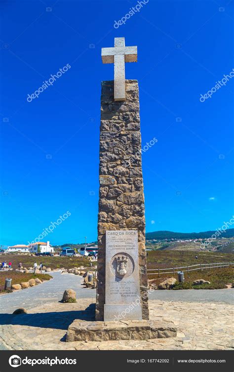 Cabo da Roca monument in Portugal — Stock Photo © bloodua #167742092